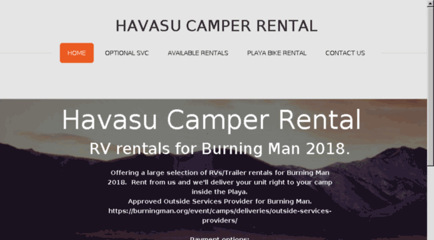 havasucamperrentals.com