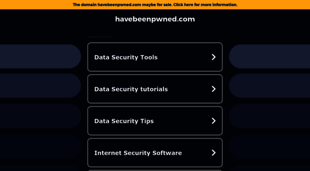 havebeenpwned.com