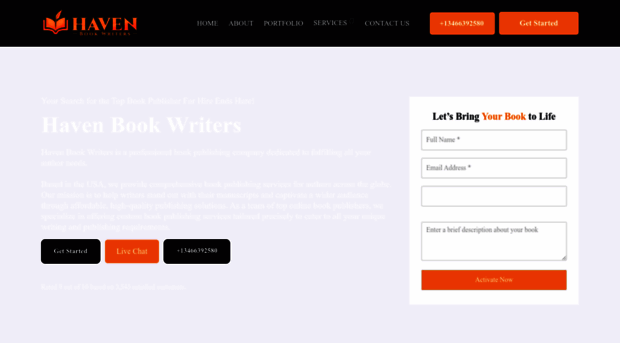 havenbookwriters.com