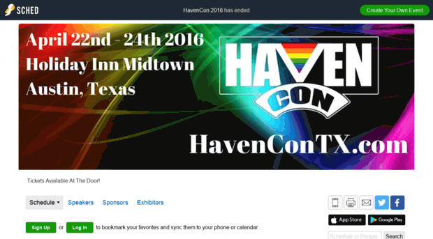 havencon2016.sched.org