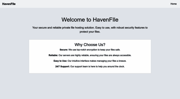 havenfile.cc