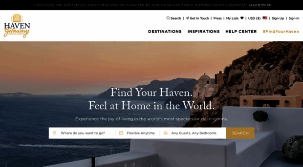 havens.membergetaways.com