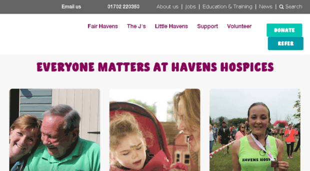 havenshospices.itineris.co.uk