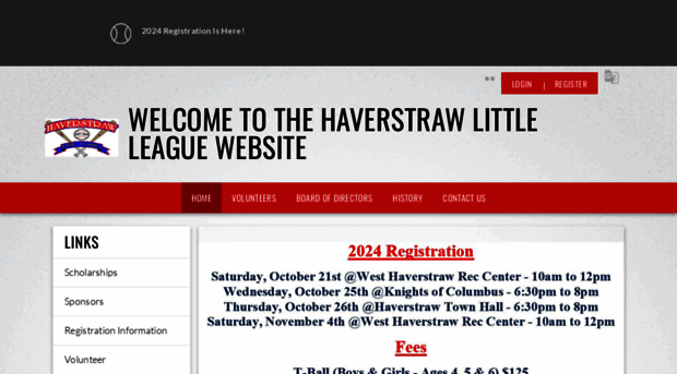 haverstrawlittleleague.com