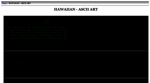 hawaiian.ascii.uk