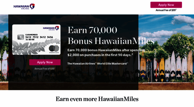 hawaiianairlinescard.com