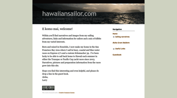 hawaiiansailor.com