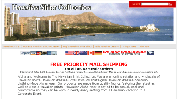 hawaiianshirtcollection.com