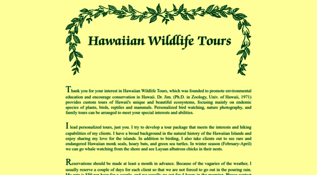 hawaiianwildlifetours.com