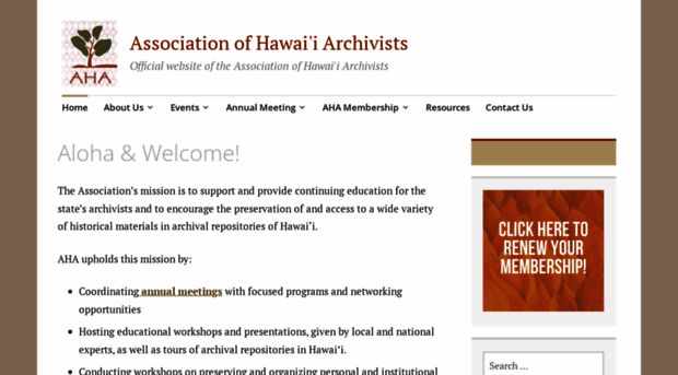 hawaiiarchivists.org