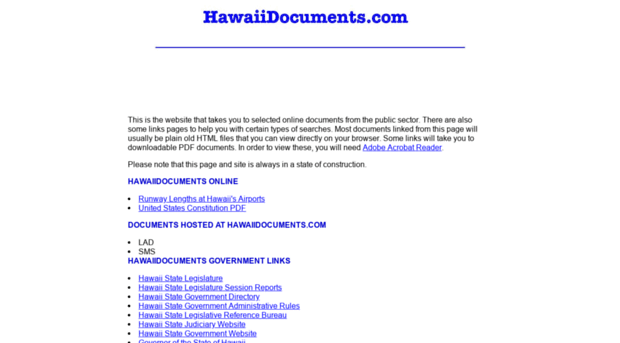 hawaiidocuments.com