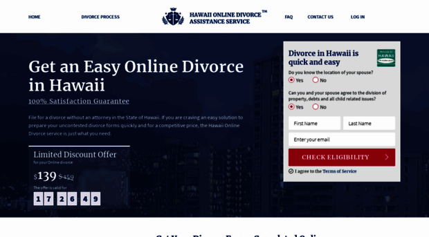 hawaiionlinedivorce.com