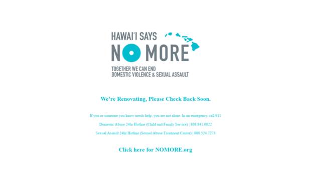 hawaiisaysnomore.org