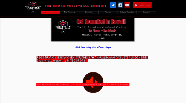 hawaiivolleyballcombine.com