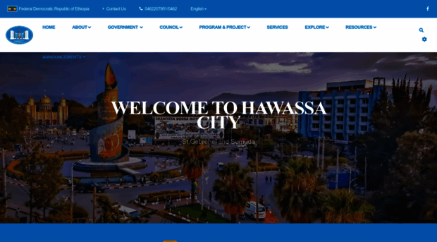 hawassa.gov.et - Home | Hawasa City Administrat... - Hawassa