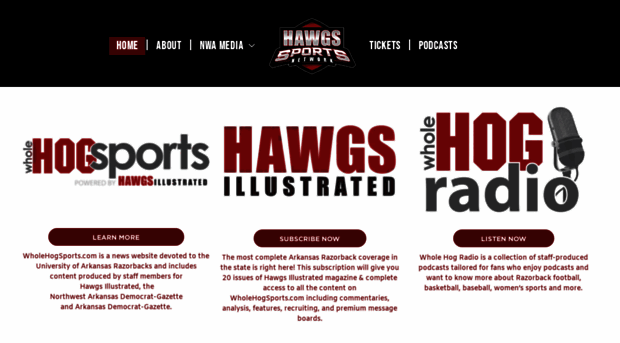 hawgssportsnetwork.com