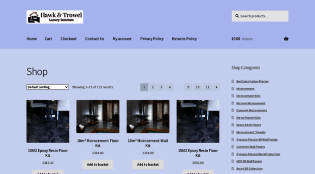 hawkandtrowel.co.uk