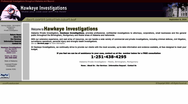 hawkeyeinvestigations.net