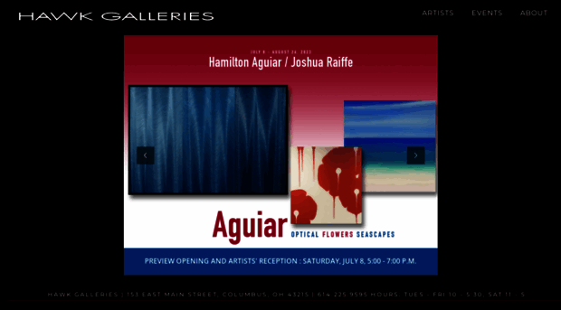 hawkgalleries.com