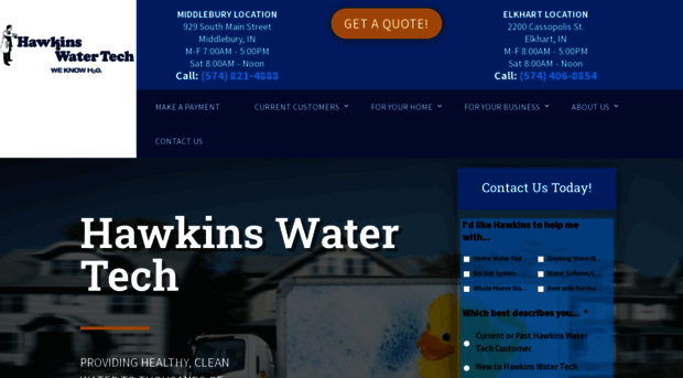 hawkinswater.com