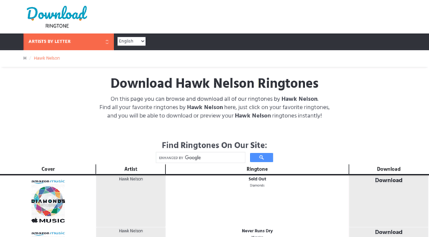 hawknelson.download-ringtone.com