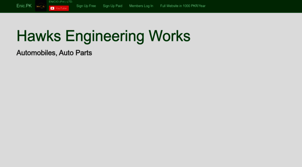 hawksengineeringworks.enic.pk