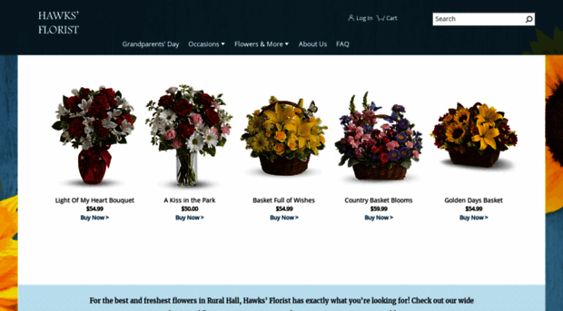 hawksflorist.com