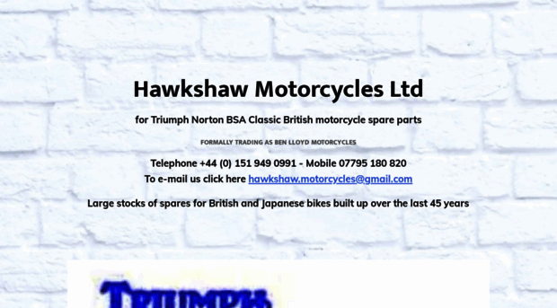 hawkshawmotorcycles.com