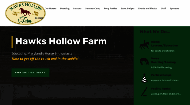 hawkshollowfarm.com