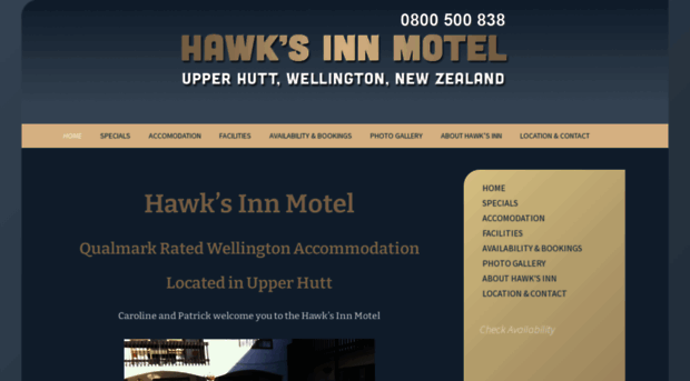 hawksinnmotel.co.nz