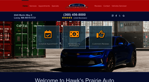 hawksprairieautomotive.com