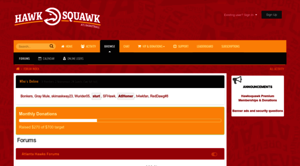 hawksquawk.net