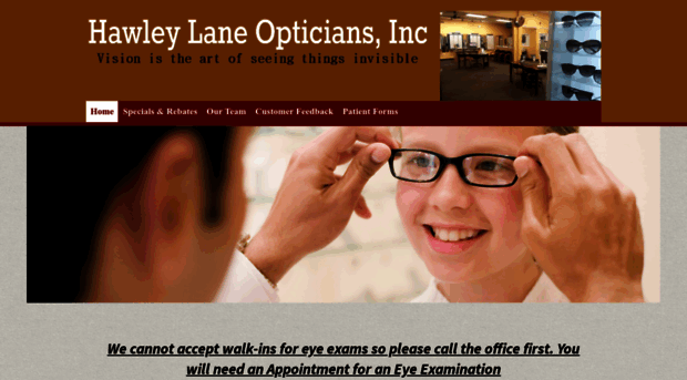 hawleylaneopticians.com