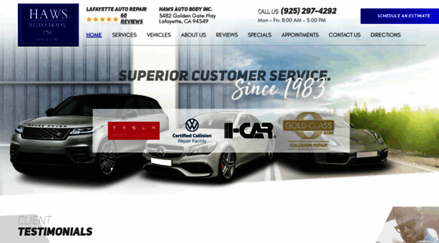hawsautobody.com