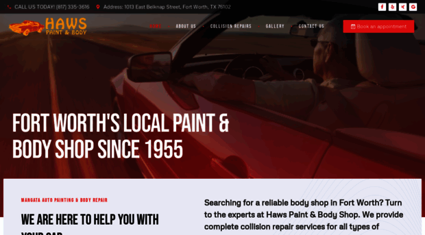 hawspaintandbodyshop.com