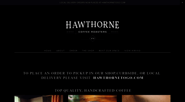 hawthornecoffeeroasters.com