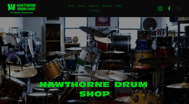 hawthornedrumshop.com