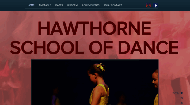 hawthorneschoolofdance.com