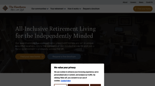hawthornsretirement.co.uk