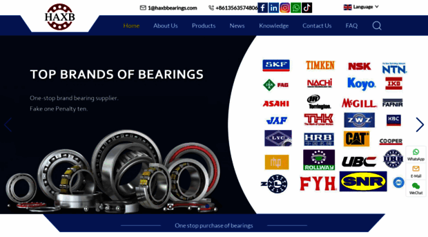 haxb-bearings.com