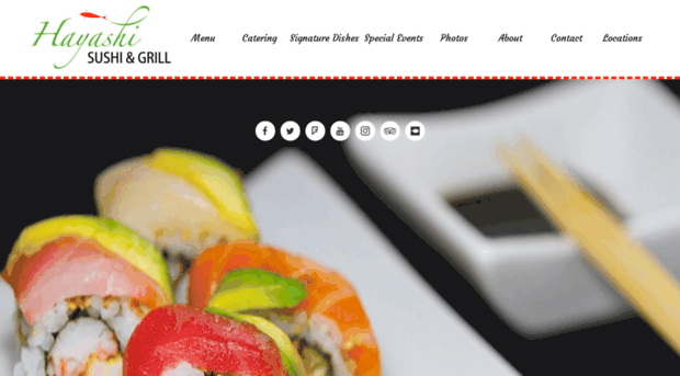 hayashisushigrill.com