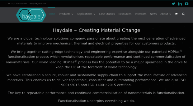 haydalecompositesolutions.com