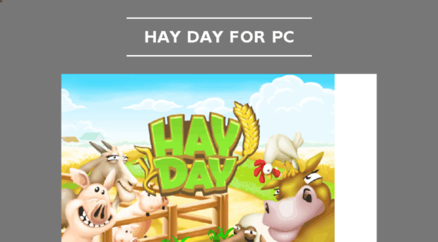 haydayforpc.wordpress.com