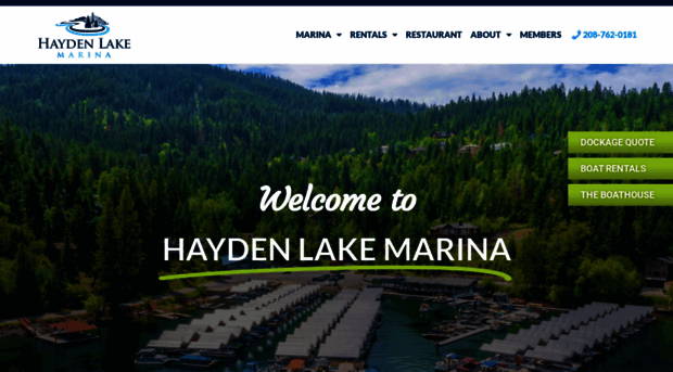 haydenlakemarina.com