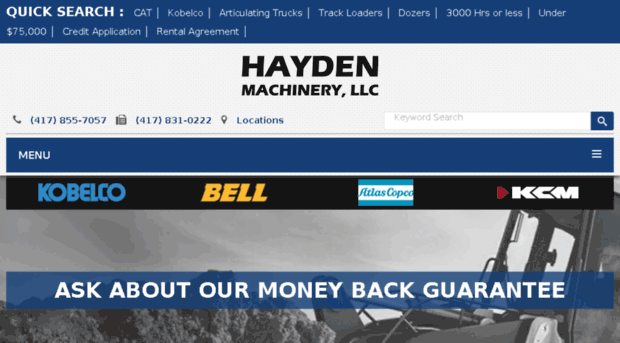 haydenmachineryllc.com