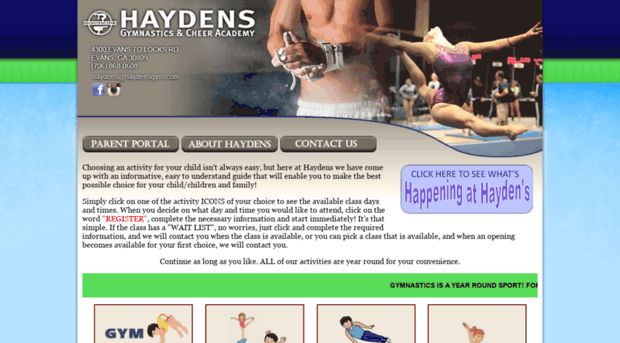 haydensgym.com