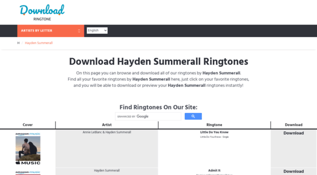 haydensummerall.download-ringtone.com