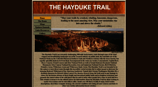 hayduketrail.org