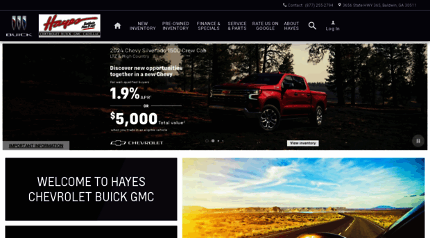 hayeschevrolet.com