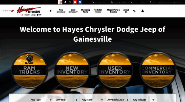 hayeschryslergainesville.com